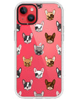 Frenchie Faces Impact iPhone Case