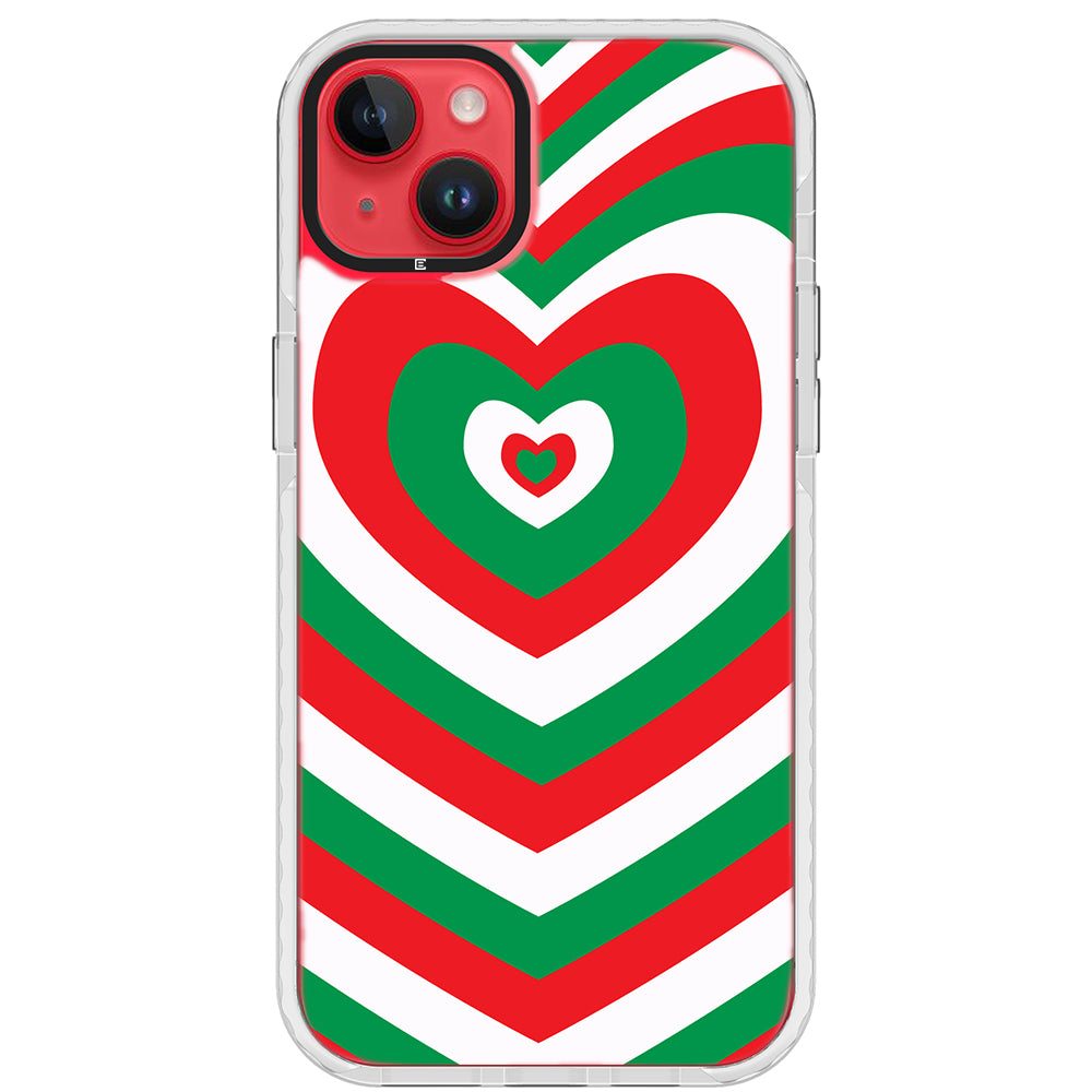 Candy Cane Impact iPhone Case