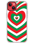 Candy Cane Impact iPhone Case