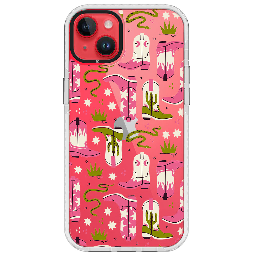 Pink Cowboy Boots Phone Case