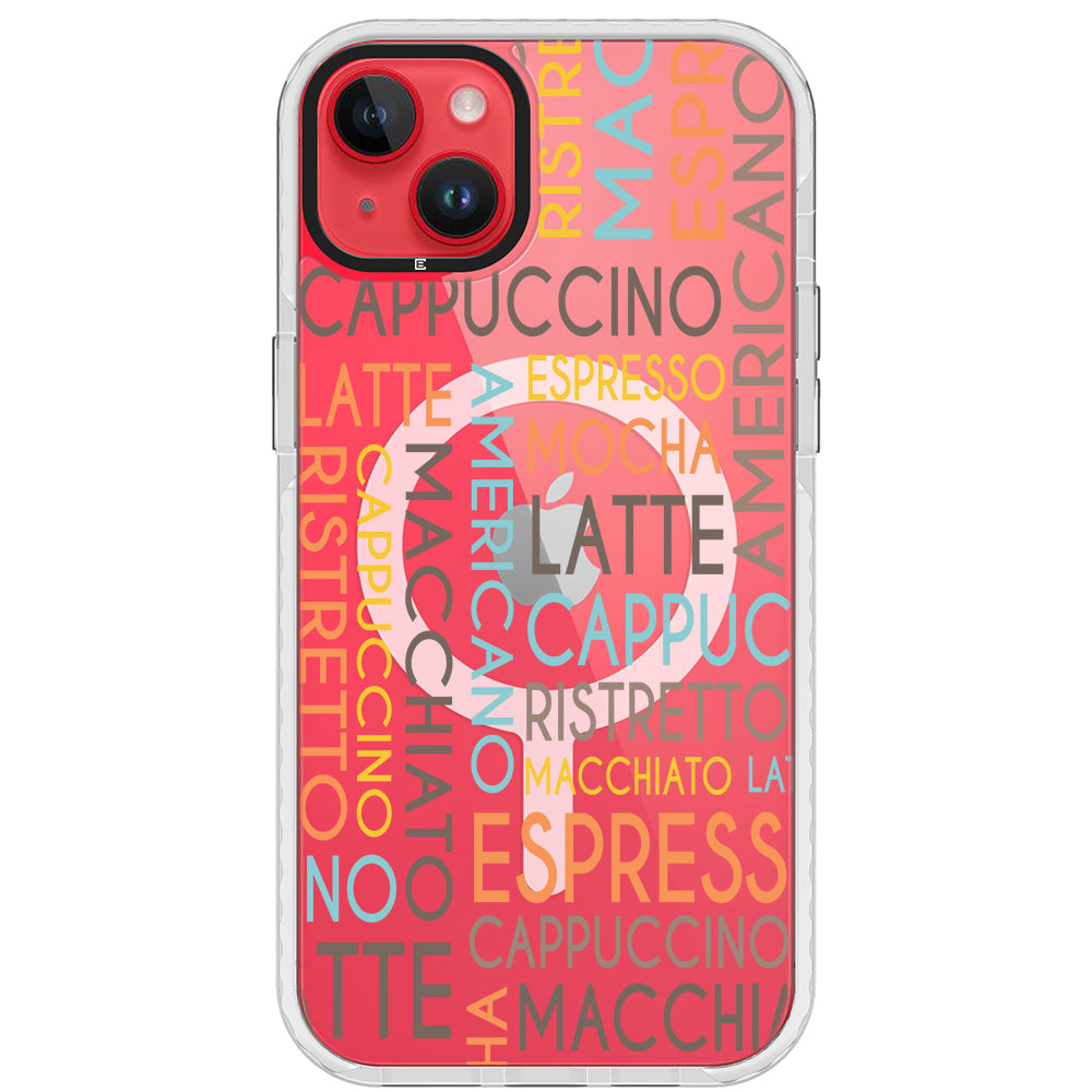 Coffee Names Impact iPhone Case