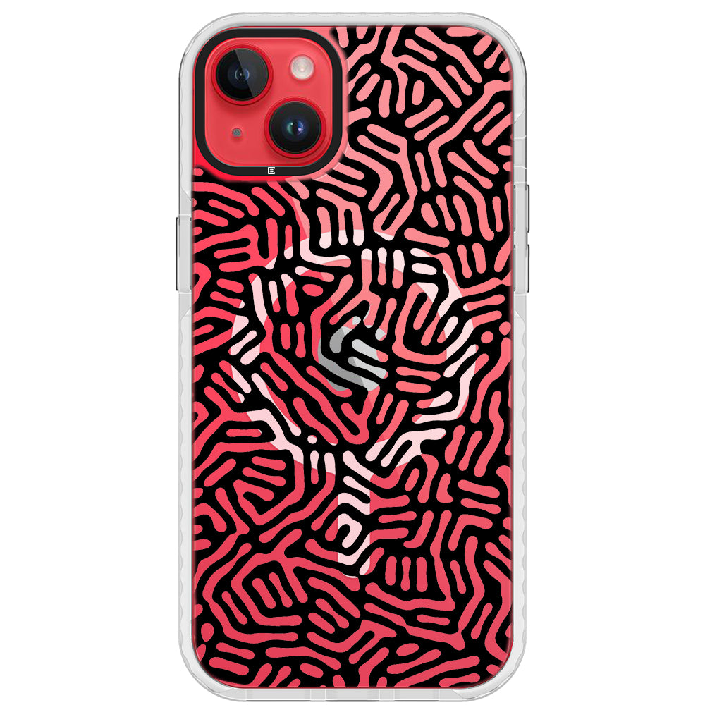 Abstract Doodle iPhone Case