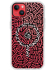 Abstract Doodle iPhone Case