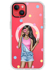 Donut Girl iPhone Case