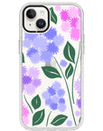 Ageratum Floral Impact iPhone Case