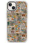 Spring Groovy Pattern Impact iPhone Case