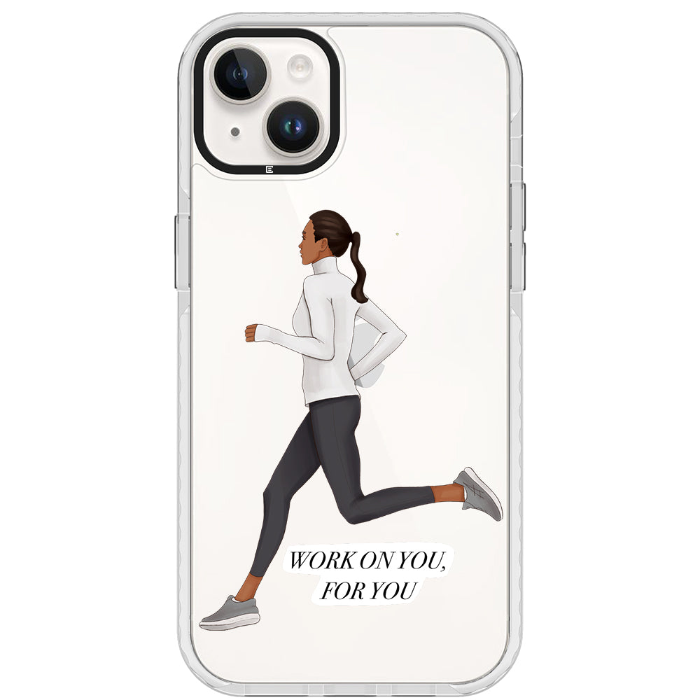 Keep Running iPhone Case