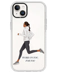 Keep Running iPhone Case