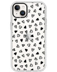 Little Hearts Impact iPhone Case