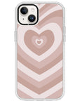 Nude Heart Impact iPhone Case