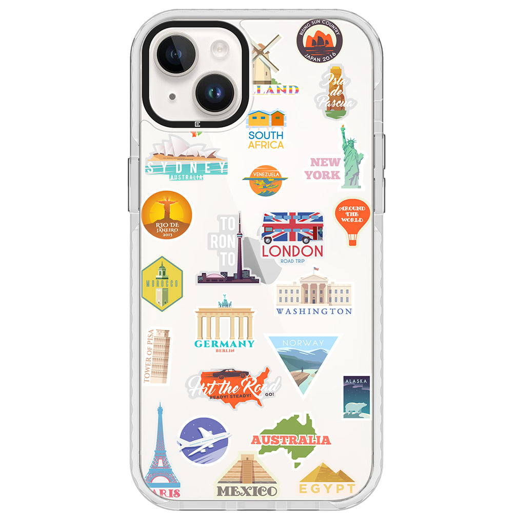 Holiday Travels Impact iPhone Case