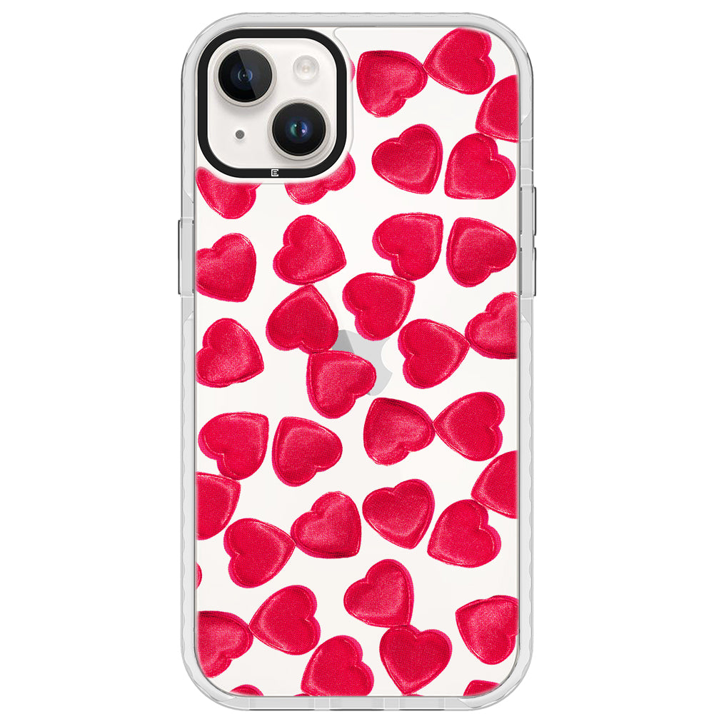 Valentine Heart Impact iPhone Case