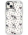 Frenchies Paws Collage Impact iPhone Case