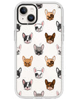 Frenchie Faces Impact iPhone Case