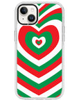 Candy Cane Impact iPhone Case