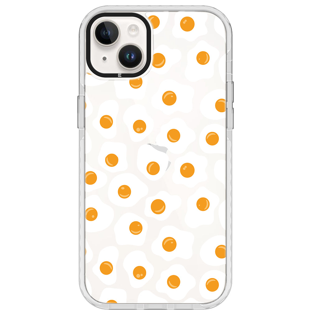 Fried Eggs Impact iPhone Case