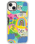 Rainbow Patches Impact iPhone Case