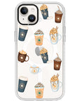 Pumpkin Spice Latte Collage iPhone Case