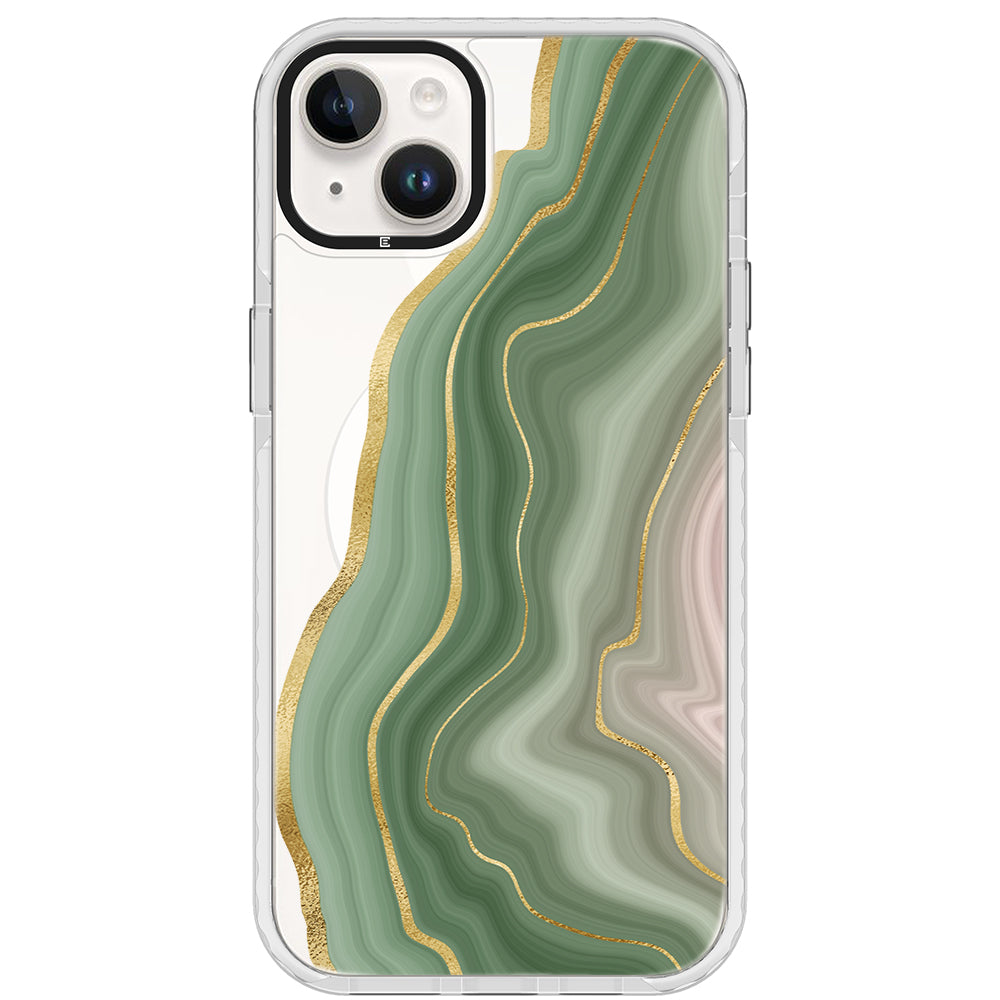 Amulet Green Agate iPhone Case