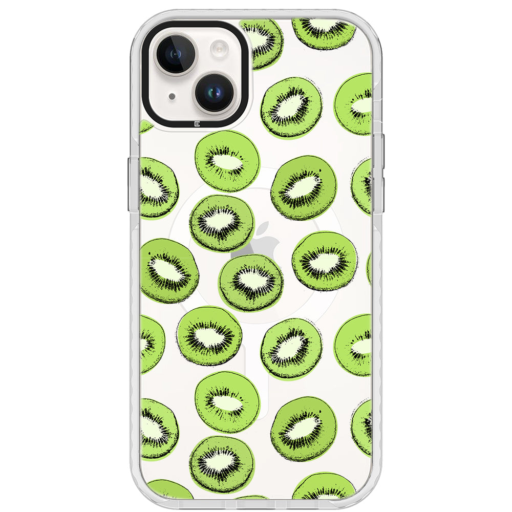 Kiwi Slices Impact iPhone Case