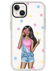 Donut Girl iPhone Case