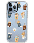 Pumpkin Spice Latte Collage iPhone Case