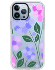 Ageratum Floral Impact iPhone Case