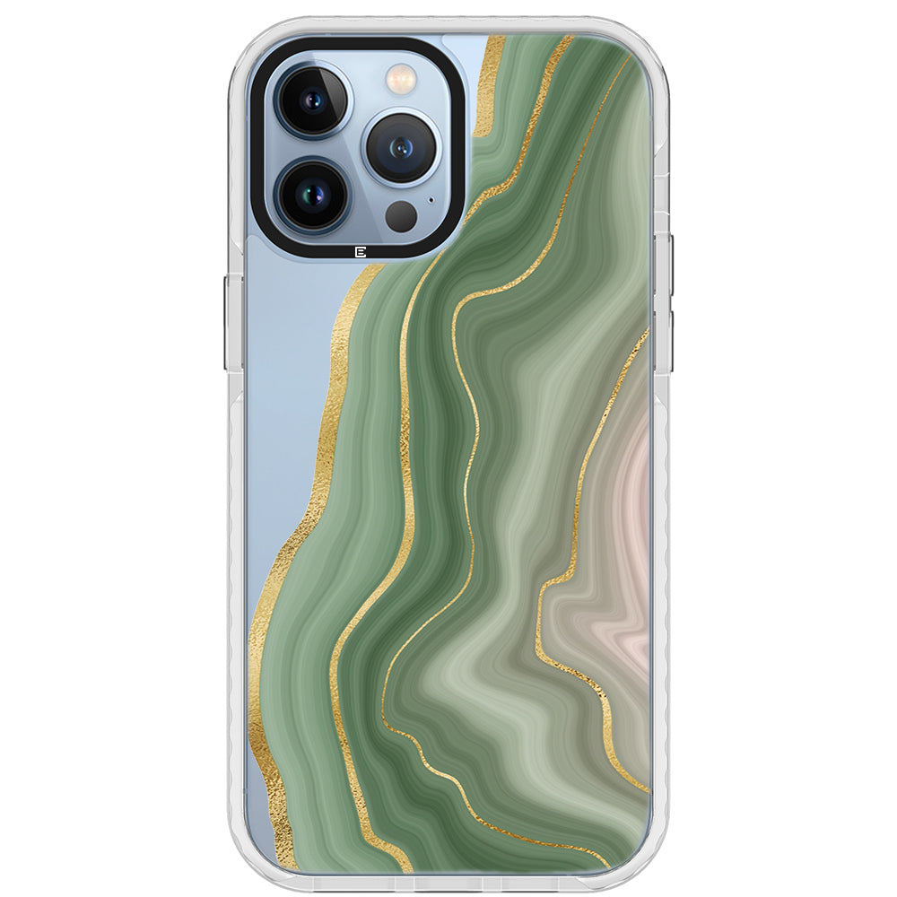 Amulet Green Agate iPhone Case