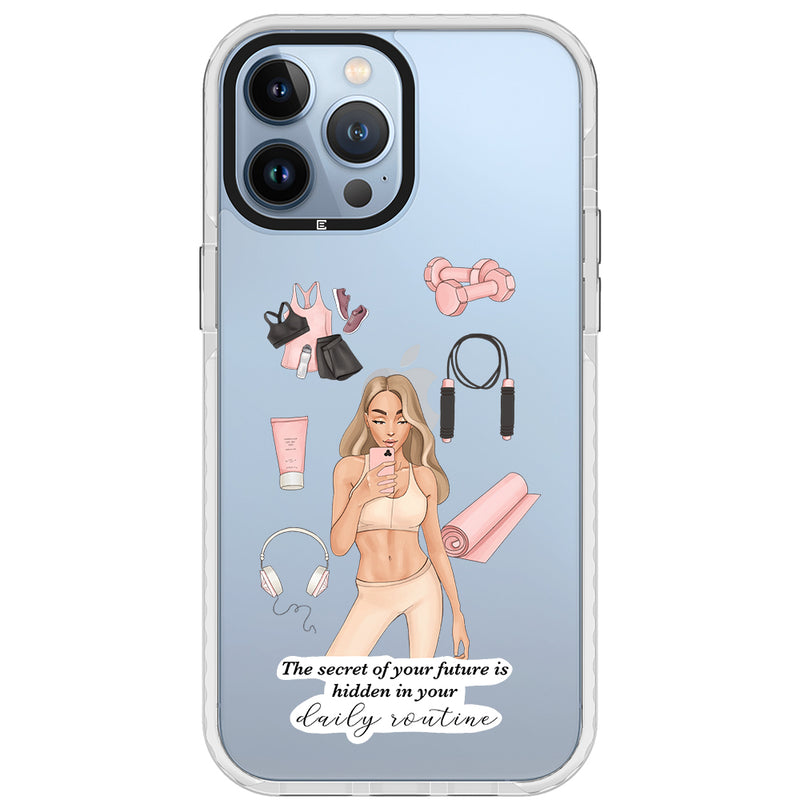 Gym Selfie iPhone Case