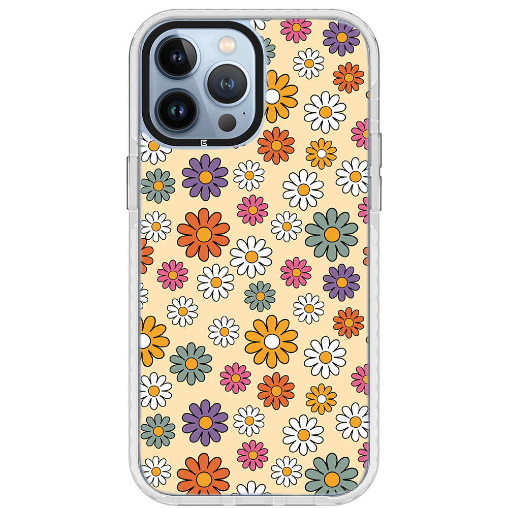 Colorful Daisy Flower iPhone Case