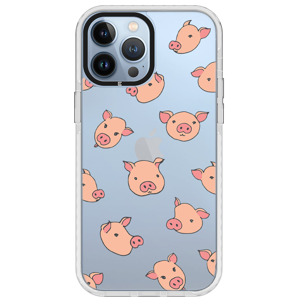 Pigfaces Impact iPhone Case