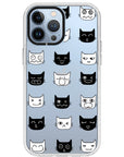 Cat Faces Impact iPhone Case