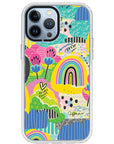 Rainbow Patches Impact iPhone Case