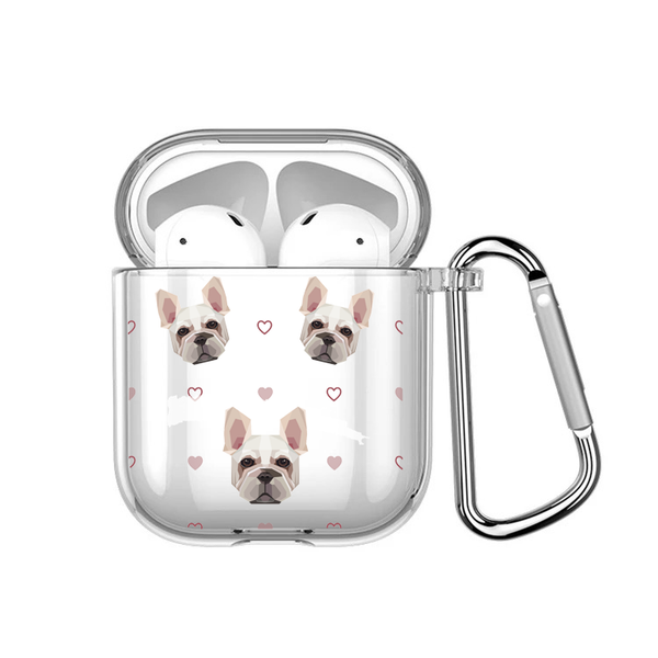 Frenchie Bulldog Collage Airpods Case