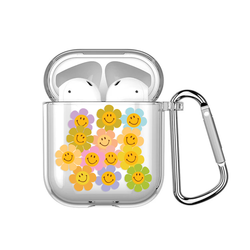 Smiley Flowers Airpods Case