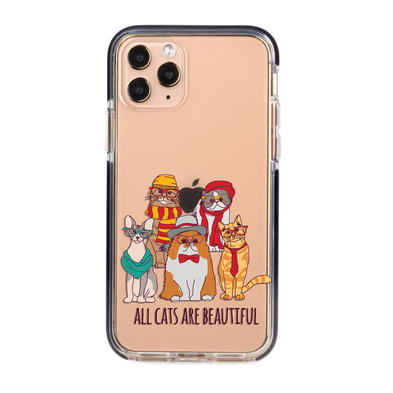 Cats Are Beautiful Impact iPhone Case