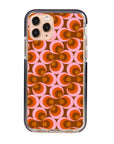 Retro Swirl Impact iPhone Case