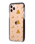 Reindeer and Snow Christmas Impact iPhone Case