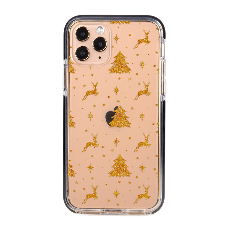 Reindeer and Snow Christmas Impact iPhone Case