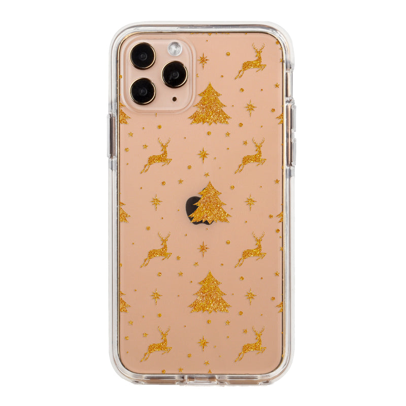 Reindeer and Snow Christmas Impact iPhone Case