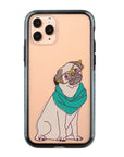 Hipster Pug Impact iPhone Case