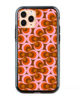 Retro Swirl Impact iPhone Case