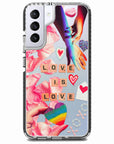 Love is Love Impact Samsung Case