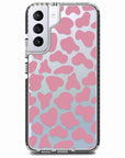 Pink Cow Print Pattern Samsung Case