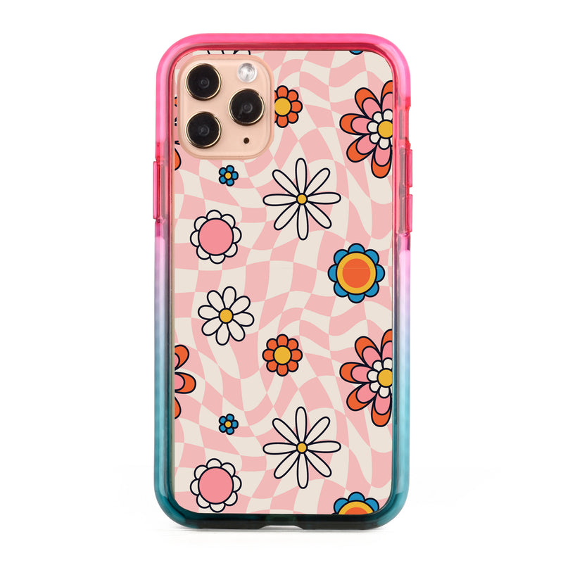 Spring Pink Wrapped Flower Impact iPhone Case