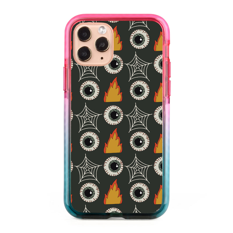 Spooky Eyes Impact iPhone Case