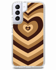 Chocolate Heart Impact Samsung Case