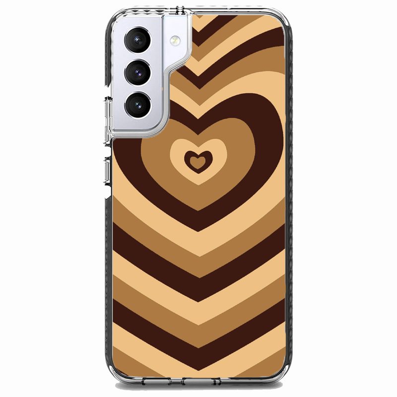 Chocolate Heart Impact Samsung Case