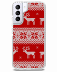 Ugly Sweater Red White Impact Samsung Case