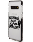 Extra Fries Quote Samsung Case